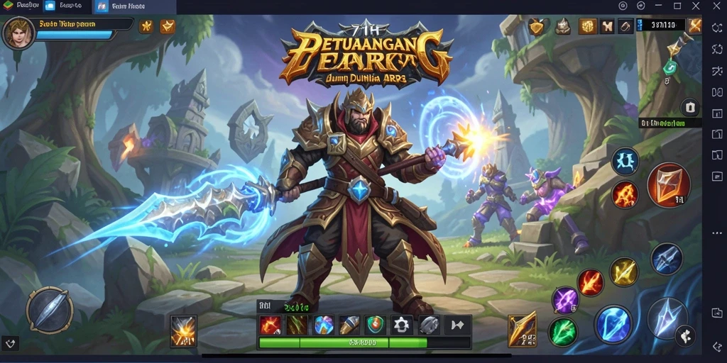 Tampilan menarik dari gameplay dan pertarungan di dalam 71H.
