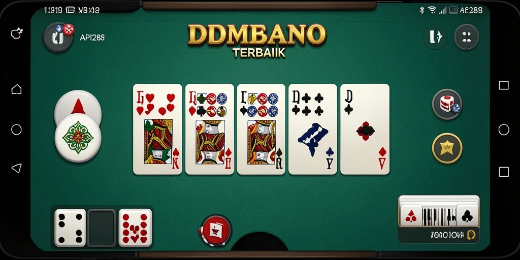 Screenshot gameplay API288 menunjukkan pemainan Domino yang seru dan interaktif.