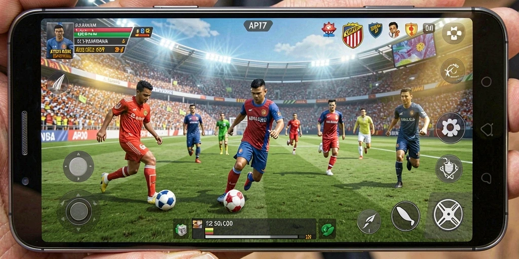 Tampilan gameplay seru API77 dengan berbagai mode olahraga.