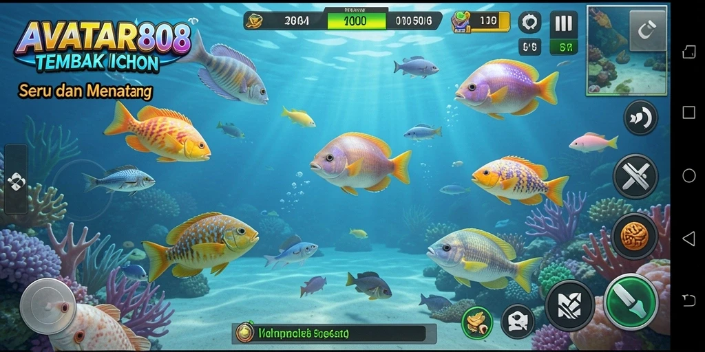 Gameplay seru menembak ikan di AVATAR808 dengan grafis menawan.