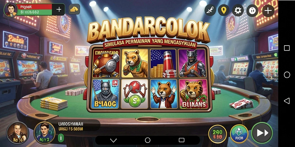 Screenshot dari gameplay BANDARCOLOK yang penuh aksi dan strategi.