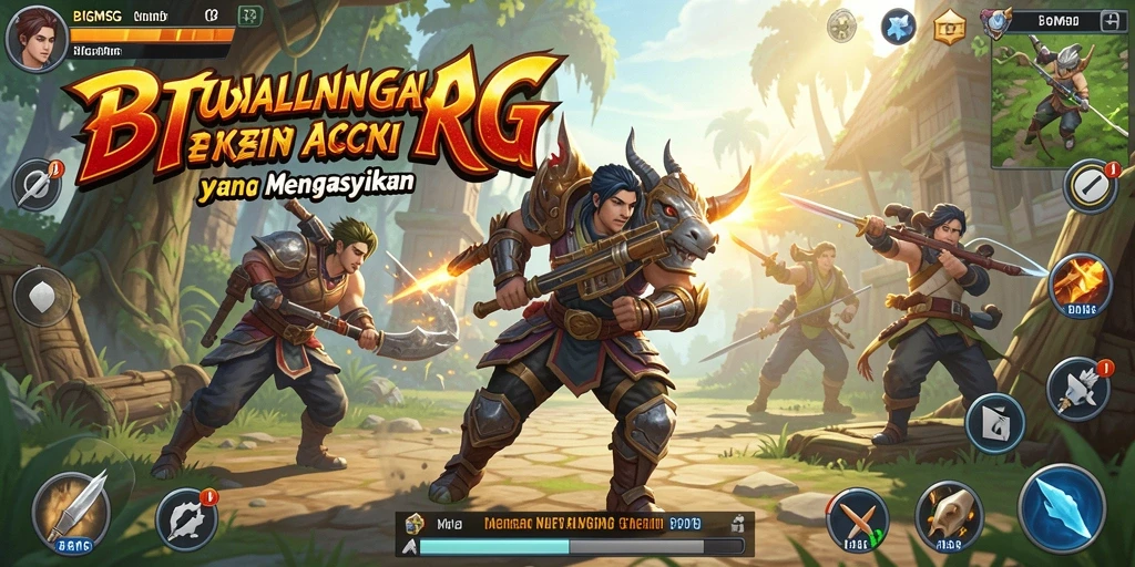 Tampilkan aksi seru dan pertarungan epik dalam BIGMSG.