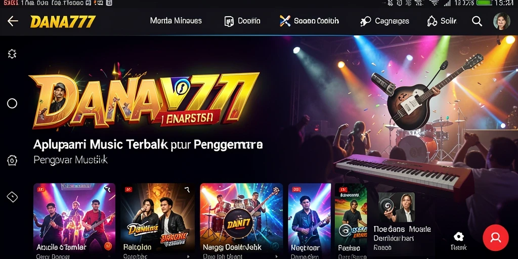 Tampilan gameplay DANA777 menampilkan interface yang menarik dan mudah digunakan.