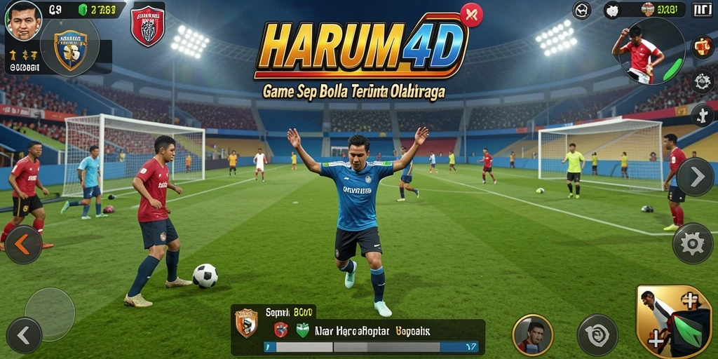 Tampilan gameplay HARUM4D yang memukau dan penuh aksi.