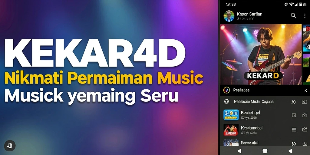 Screenshot gameplay KEKAR4D menampilkan interaksi musik yang menarik.