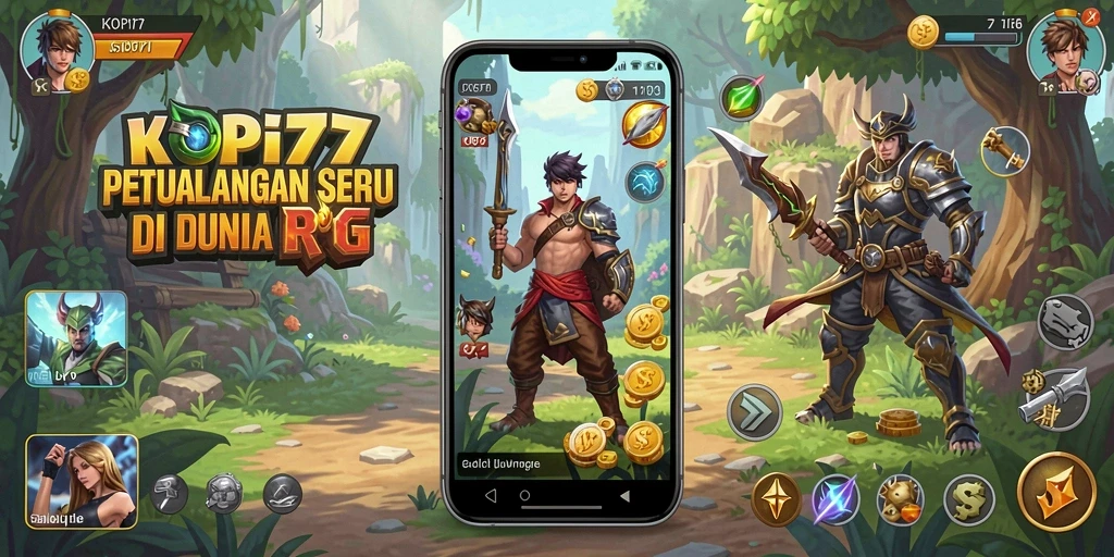 Gameplay seru KOPI77 memperlihatkan aksi petualangan RPG yang mendalam.
