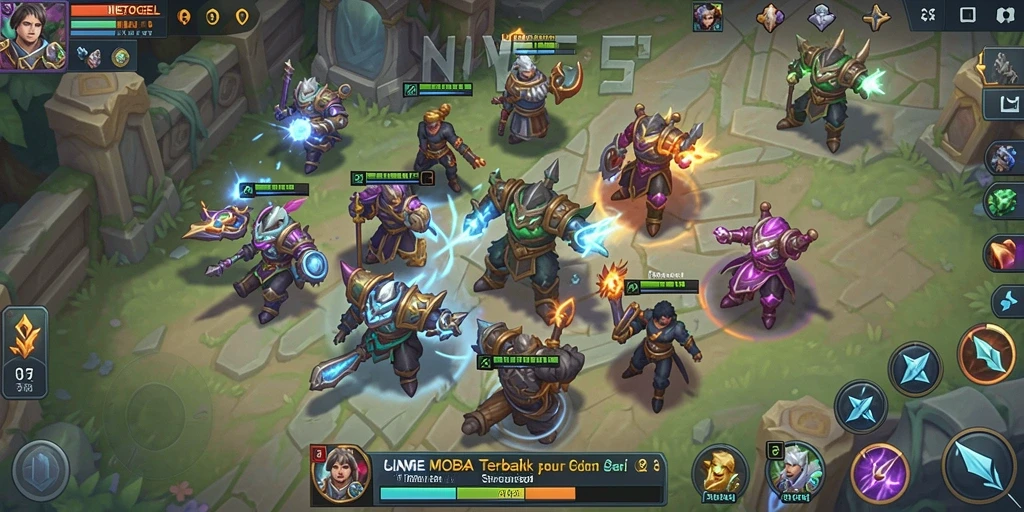 Gameplay memukau dari LINETOGEL dengan aksi seru di arena MOBA.