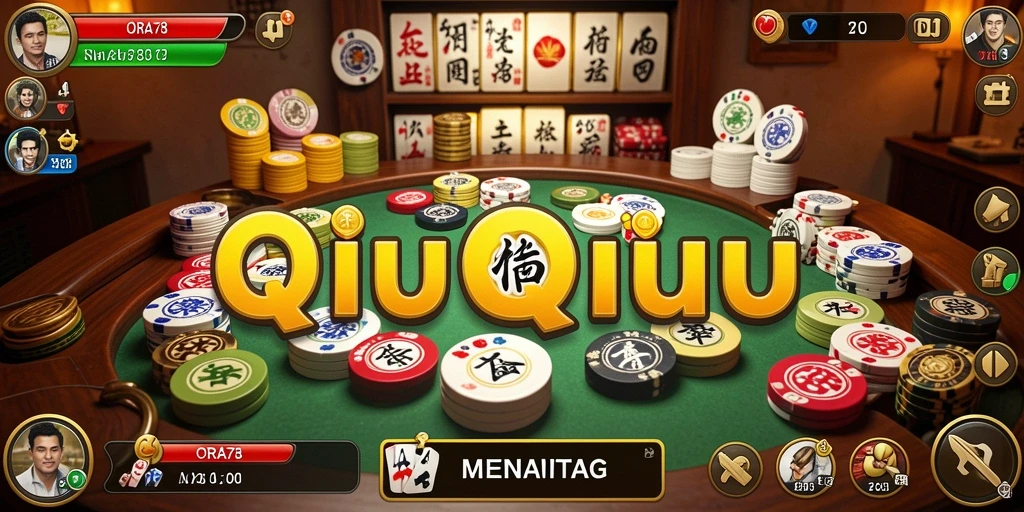 Tampilan gameplay QiuQiu yang menyenangkan di ORA78.