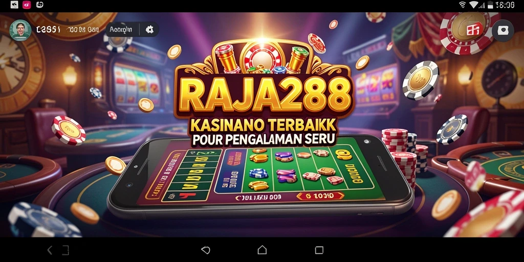 Tampilan gameplay seru di RAJA288 dengan berbagai permainan kasino.