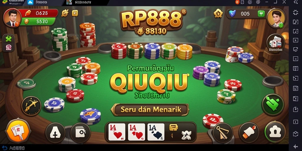 Tampilan gameplay QiuQiu yang menarik dan penuh aksi.