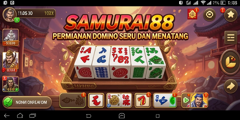 Tampilan gameplay seru di SAMURAI88 dengan grafis yang menarik.