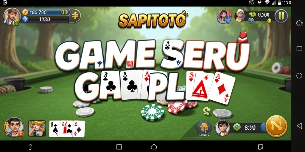 Tampilan gameplay SAPITOTO yang menegangkan dan seru.