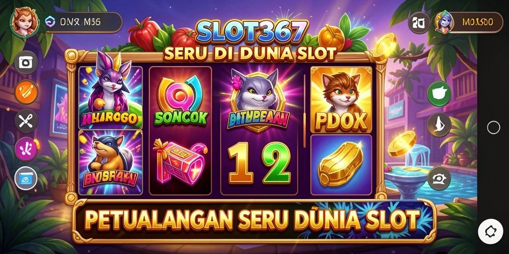 Screenshot utama SLOT367 memperlihatkan aksi gameplay petualangan yang seru.