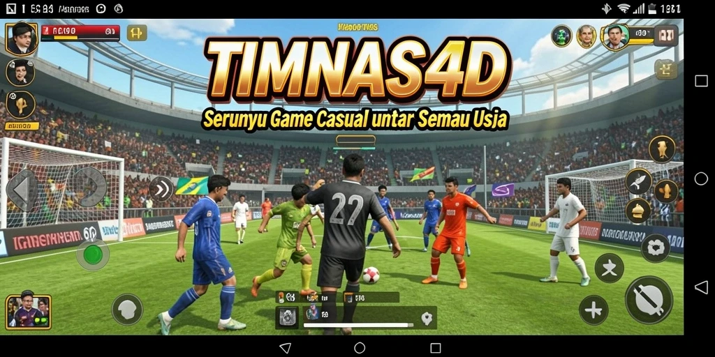 Tampilan gameplay seru TIMNAS4D yang penuh aksi.